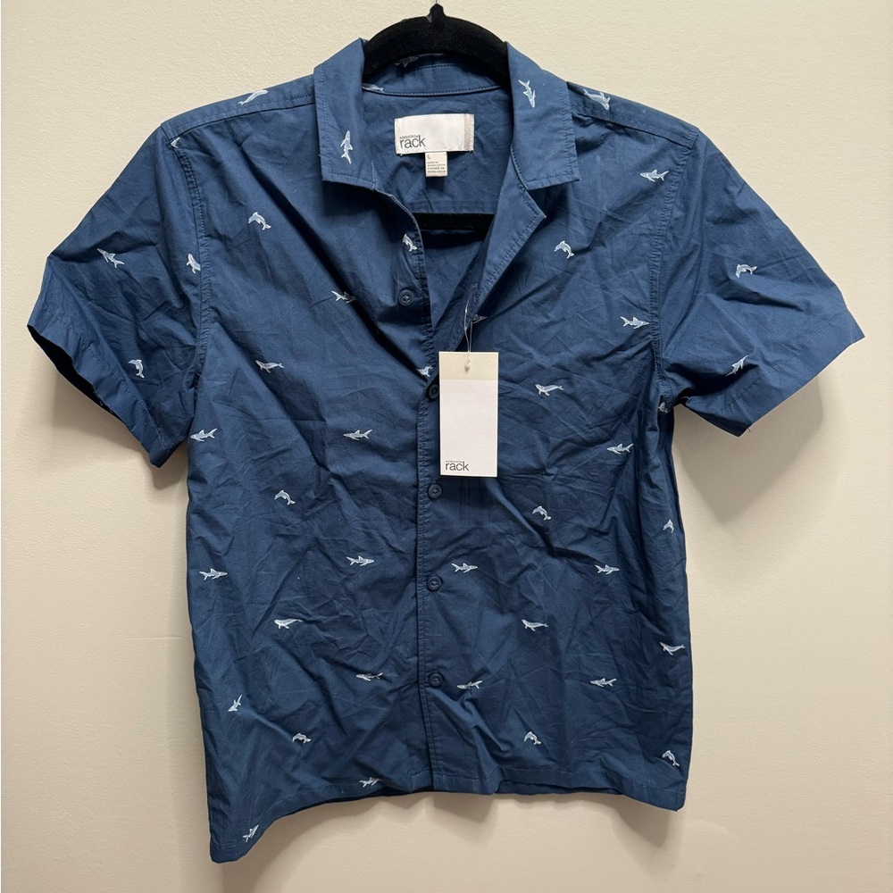 NWT Nordstrom Rack Button-down Boys Shirt